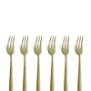 Fourchettes à gâteau Felicity 15,6 cm lot de 6, Champagne