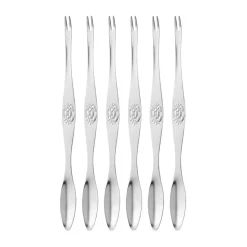 Fourchettes pour fruits de mer Skai, lot de 6, Silver