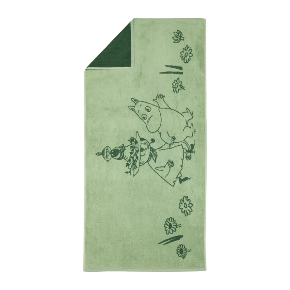 Friends Forever serviette de bain Mumin, 70x140 cm