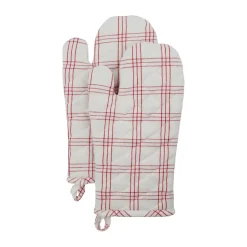Gants de cuisine Chef, lot de 2, Rouge