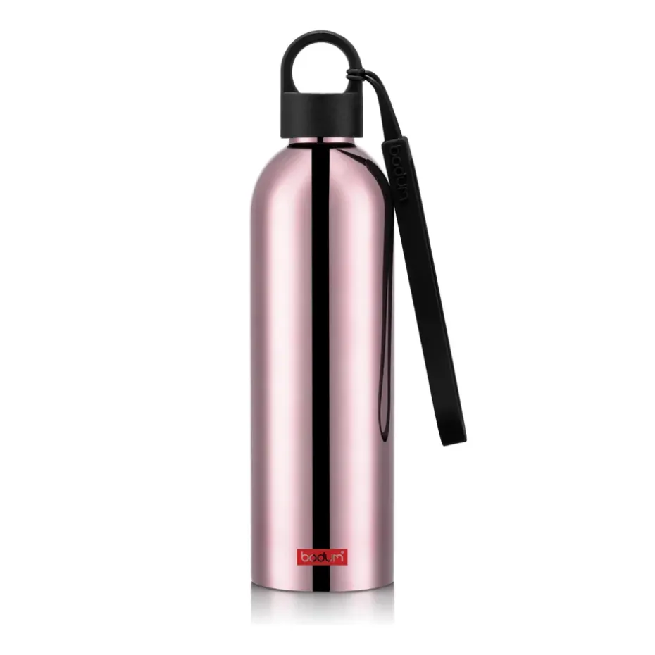 Gourde Melior 50 cl, Rose métallisé