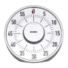 Grand minuteur magnétique Heirol, Blanc-acier inoxydable