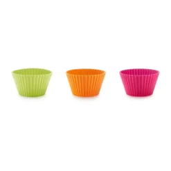 Grandes moules à muffins en silicone Lékué lot de 6, Mixé