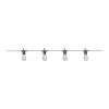 Guirlande lumineuse noire Wisp, 855 cm, 20 bougies