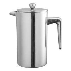 Heirol cafetière à piston en acier inoxydable, 1 L, 8 tasses
