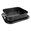 Heirol moule à charnière carré à base extra large, 24x24 cm