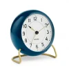 Horloge de table AJ Station bleu pétrole, bleu marine