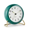 Horloge de table AJ Station verte, vert