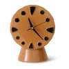 Horloge en céramique rétro 20,8 cm, Peach