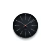 Horloge murale AJ Bankers noir, Ø 21 cm
