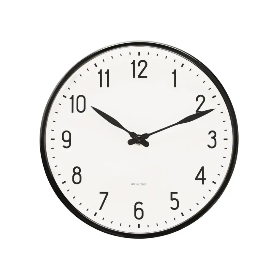 Horloge murale Arne Jacobsen Station, 21 cm