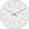 Horloge murale Arne Jacobsen Bankers, Ø 21 cm