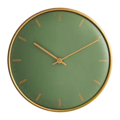 Horloge murale Arne Jacobsen City Hall, Vert, Ø21 cm