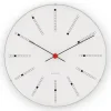 Horloge murale Arne Jacobsen Bankers, Ø 29 cm