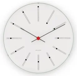 Horloge murale Arne Jacobsen Bankers, Ø 29 cm