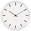 Horloge murale Arne Jacobsen City Hall, Blanc, Ø16 cm