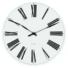 Horloge murale Arne Jacobsen Roman, diamètre 21 cm