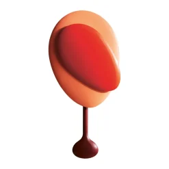 Horloge murale Mellow Clock, Red