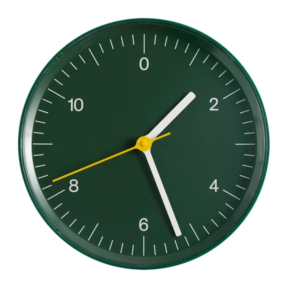 Horloge murale Wall Clock Ø26,5 cm, Green
