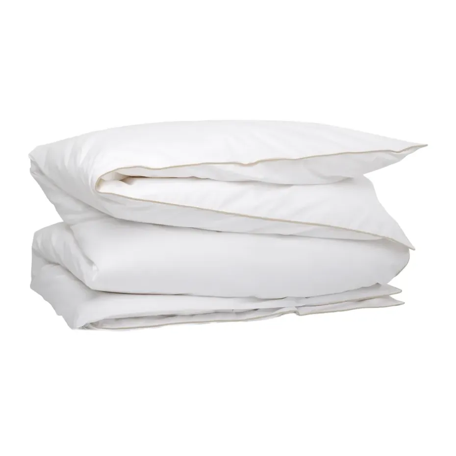 Housse de couette Allegro EKO, Blanc, 220x220 cm