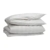 Housse de couette Camicia, Beige, 220x220 cm