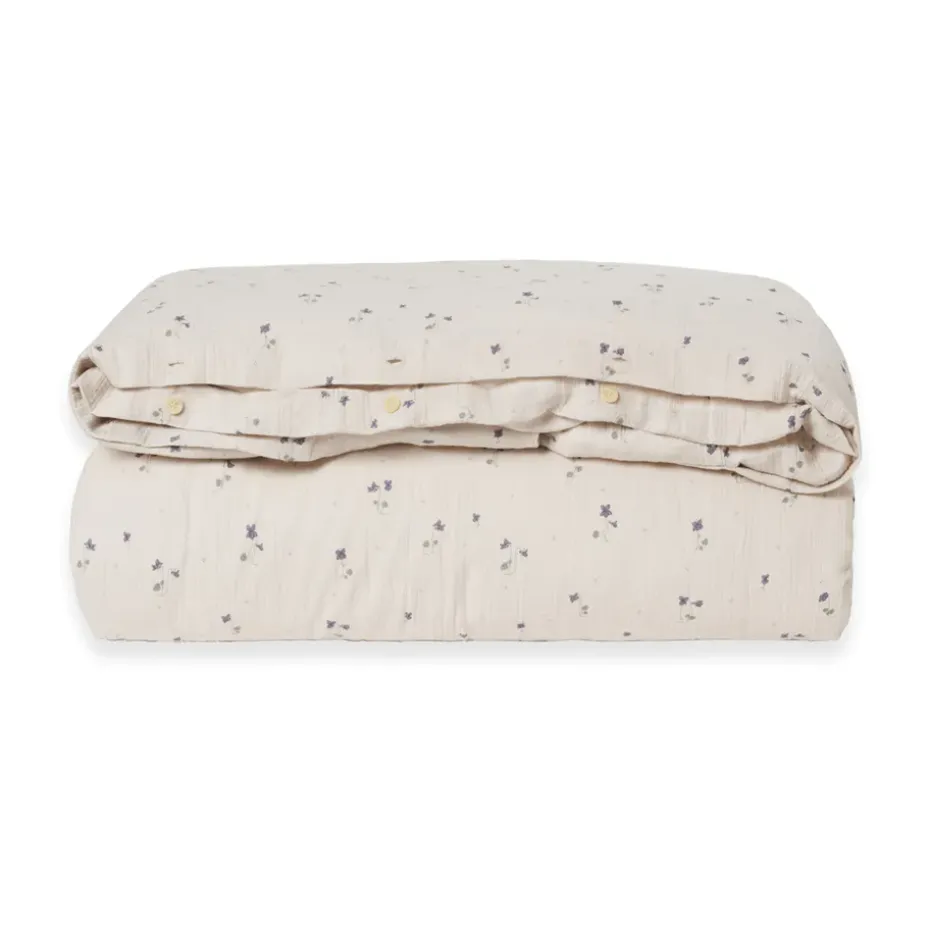 Housse de couette double Viola Muslin, 240x220 cm