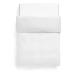 Housse de couette Duo 150x210 cm, Blanc