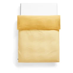 Housse de couette Duo 220x220 cm, Jaune doré