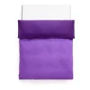 Housse de couette Duo 220x220 cm, Violet vif