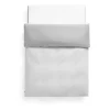 Housse de couette Duo 150x210 cm, Gris