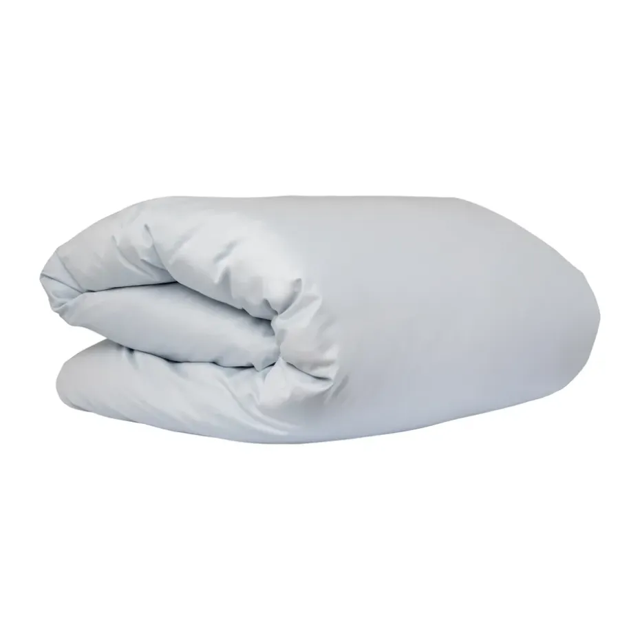 Housse de couette Satina, Bleu clair, 220x220cm
