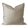 Housse de coussin en lin Calm 50x50 cm, Sable