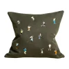 Housse de coussin Golfers 48x48 cm, Green