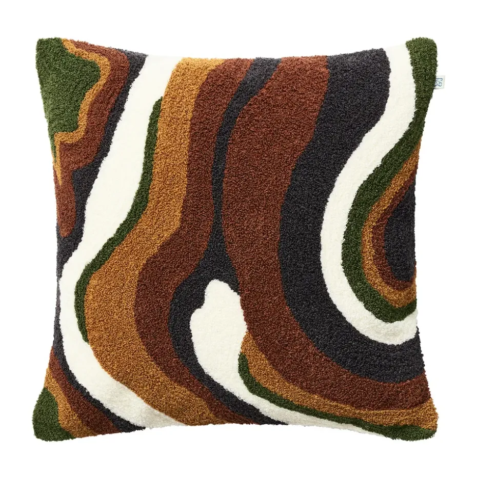 Housse de coussin Sagar 50x50 cm, Cognac-masala