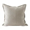 Housse de coussin Theo 50x50 cm, Beige