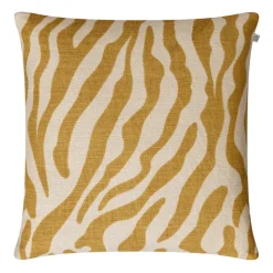 Housse de coussin Zèbre 50 x 50 cm, Spicy yellow