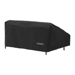 Housse de couverture Settle Outdoor pour canapé 2 places, Black