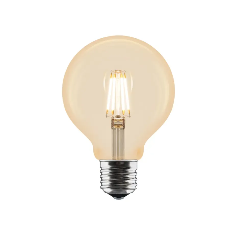 Idea LED E27 2W 80 mm, Ambre