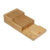 Insert pour couteaux Drawerstore, Bambou