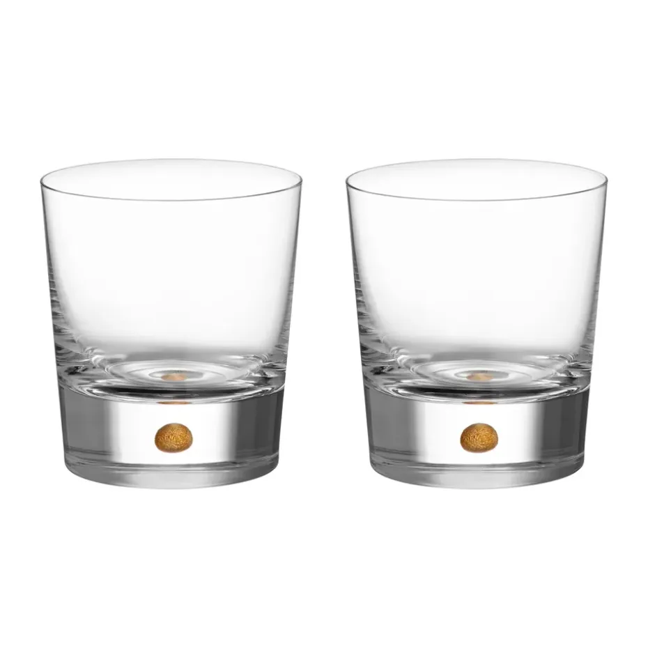 Intermezzo double old fashioned 40 cl lot de 2, Or