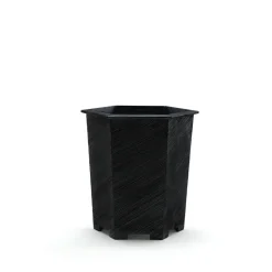 Jardinière Hexagon, Noir, n°1