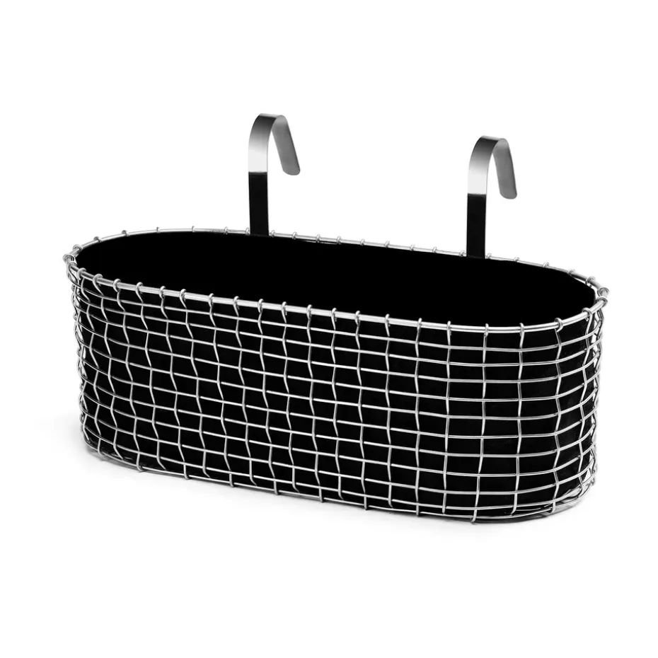 Jardinière pour balcon Korbo, Acier galvanisé