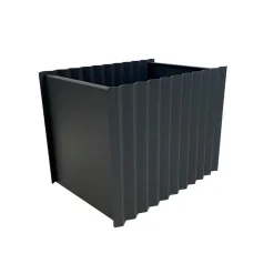 Jardinière Vida, gris foncé, 400