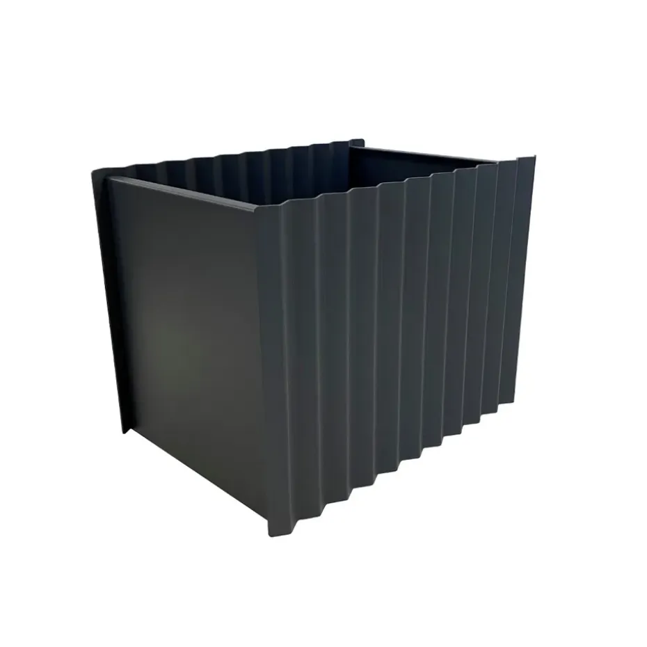 Jardinière Vida, gris foncé, 400