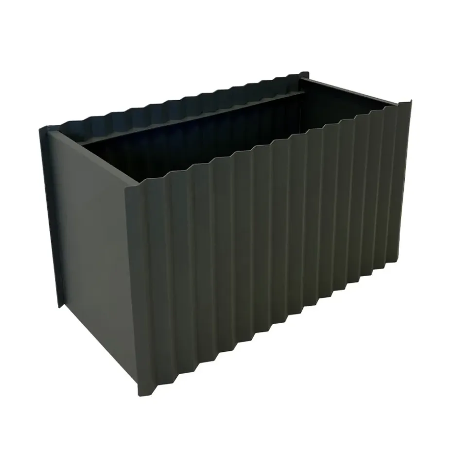 Jardinière Vida, gris foncé, 600