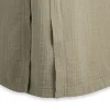 Jupe de lit Muslin, Géranium, 160x200x53 cm
