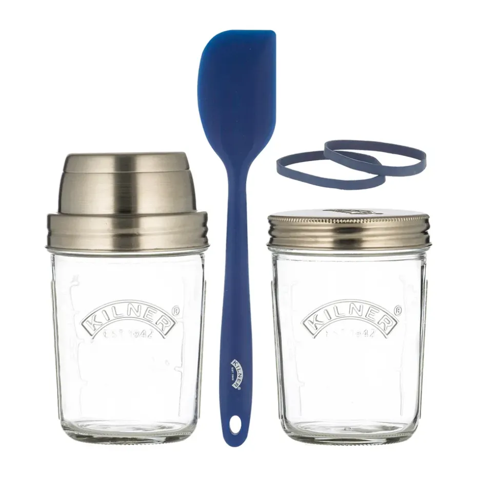 Kit de démarrage pour levain Kilner 35 cl, Transparent