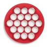 Kit de pâtisserie pour mini-tartes Lékué, Rouge