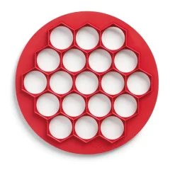 Kit de pâtisserie pour mini-tartes Lékué, Rouge