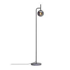 Lampadaire Boyle 163,5 cm, Gris fumé
